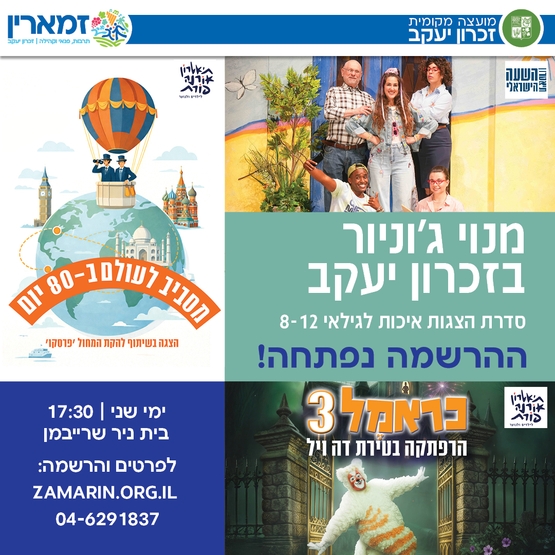 תמונת מנוי: סדרת הג'וניור 29/07/2026-29/07/2027